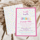 Search for girl sprinkle invitations Sprinkles