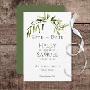 Search for greenery save the dates Sage green