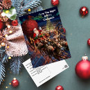 Search for cute reindeer postcards Rustic