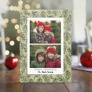 Search for 2 photo christmas cards Watercolor
