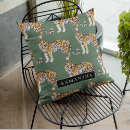 Recherche de motif tigre coussins Moderne