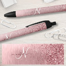 Search for pink sparkly office supplies For her