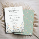 Search for pastel baby girl shower invitations Little wildflower