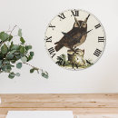 Search for vintage owl clocks Wildlife
