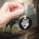 Search for head rounded keychains Wolf