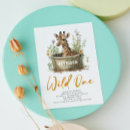 Search for giraffe birthday invitations Boy