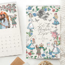 Search for alice in wonderland calendars Vintage