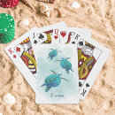 Search for playing cards beach