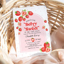 Recherche de pink strawberry invitations Fraise