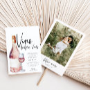 Search for vino before vows invitations Blush pink