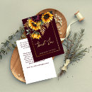 Search for sunflower wedding thank you cards Rustic