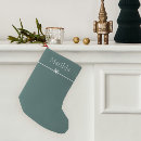Search for light green christmas stockings Green and white