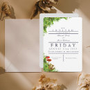 Search for moss wedding invitations Watercolor