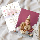 Search for teen spa party invitations Gold glitter