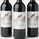 Recherche de mariage vin étiquettes Rustique