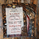 Recherche de montre de poche invitations Steampunk