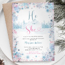 Recherche de gender reveal invitations Rose ou bleu