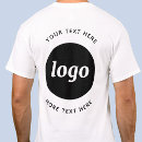 Search for back text mens tshirts Logo