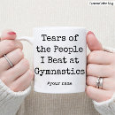Search for gymnastic mugs Funny