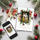 Search for floral christmas cards Traditional