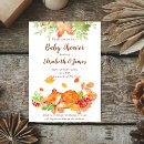 Search for fall shower invitations Autumn leaves
