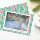 Search for palm tree photo christmas cards Pink