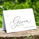 Search for to my groom cards Elegant