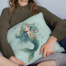 Search for mermaid pillows Colorful