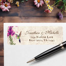 Search for pink bird return address labels Garden