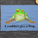 Recherche de grenouille drôle cuisine linges Mignonne