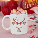 Search for cute christmas reindeer mugs Adorable
