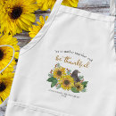 Search for sunflower kitchen aprons Autumn