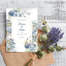 Search for blue and lavender wedding invitations Hydrangea