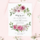 Search for pink hydrangea invitations Elegant