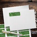 Search for lucky in love return address labels Green