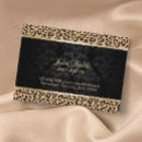 Search for leopard print business cards Modern
