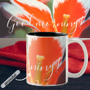 Search for red and white tulip mugs For her