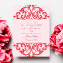 Search for magenta pink wedding invitations Modern