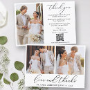 Recherche de qr code vœux cartes Script de calligraphie élégant