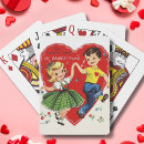 Search for valentines day playing cards Vintage