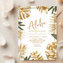 Search for tropical leaves invitations Elegant