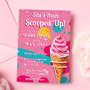 Search for scooped up bridal shower invitations Pink