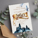 Search for wizard birthday invitations Vintage