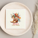 Search for cowboy boots napkins Floral