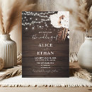Search for barn wood wedding invitations Script calligraphy