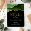 Search for green 30th birthday invitations Trendy