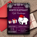 Recherche de white elephant invitations Entreprise