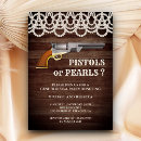 Recherche de pistolets invitations Rustique