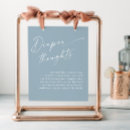 Search for baby shower diaper thoughts sign posters Modern