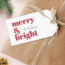 Search for christmas gift tags merry and bright